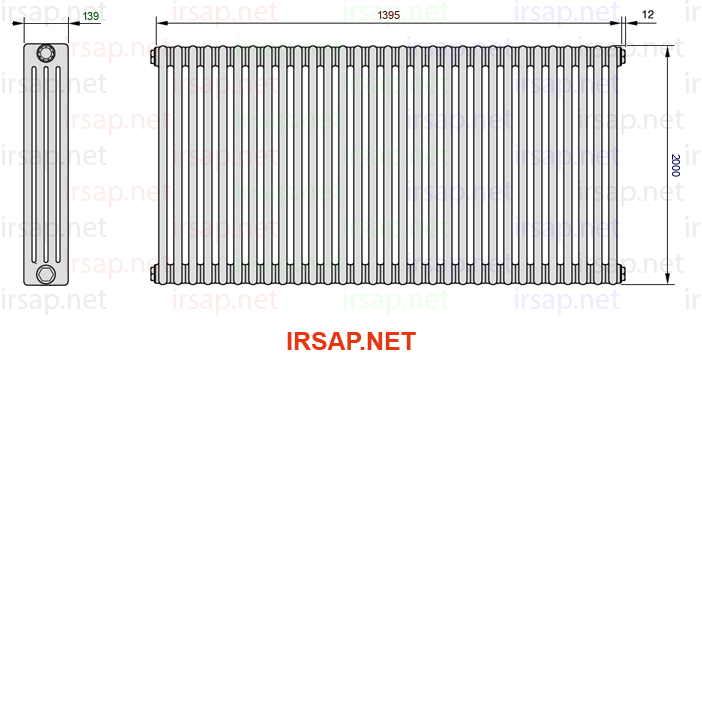 Радиатор IRSAP Tesi 42000/31 T22 CL 01